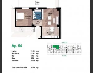 Apartment 2 rooms for sale in Cluj-napoca, zone Europa