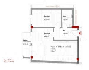 Apartament in bloc nou, Marasti