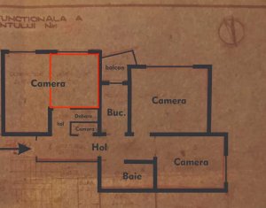 Apartament 3 camere decomandat | 64mp | Manastur, zona Mehedinti