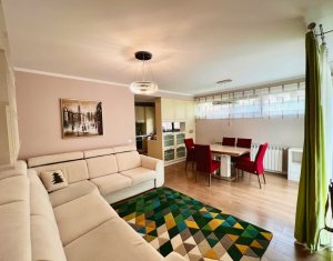 Apartament premium cu 3 camere pe 2 niveluri, grădină, terasa, 2 parcări