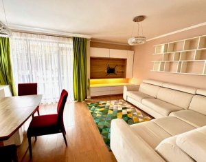 Apartament premium cu 3 camere pe 2 niveluri, grădină, terasa, 2 parcări