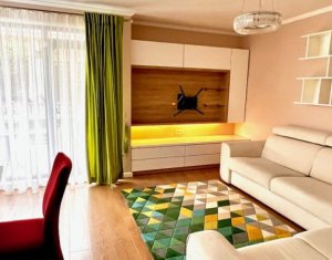 Apartament premium cu 3 camere pe 2 niveluri, grădină, terasa, 2 parcări