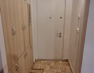 Garsoniera Manastur, etaj 1, mobilata, vedere spre padure, CT si boxa 14mp