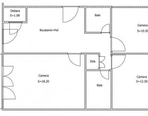 Apartament 3 camere de vanzare in Gheorgheni, Cluj Napoca