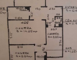 Apartament 4 camere semidecomandat, parter, Manastur