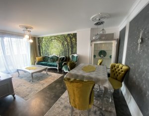 Apartament de lux, 3 camere, mobilat si utilat+garaj, Centru