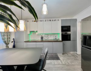 Apartament 3 camere,finisat,mobilat si utilat,parcare subterana-Baciu