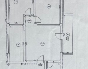 Apartament 3 camere mobilat, etaj 2, zona Eroilor, Floresti