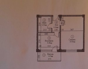 Apartment 1 rooms for sale in Cluj-napoca, zone Borhanci