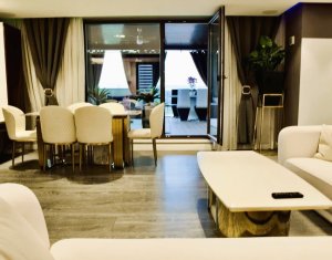Penthouse de lux in Marasti, 80mp, terasa panoramica 30mp, 2 parcari subterane 