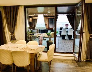 Penthouse de lux in Marasti, 80mp, terasa panoramica 30mp, 2 parcari subterane 