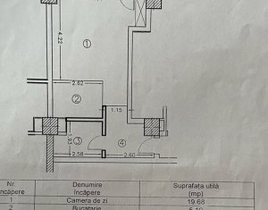 Apartment 1 rooms for sale in Cluj-napoca, zone Manastur