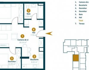 Apartament modern cu 3 camere, la cateva minute de Iulius Mall