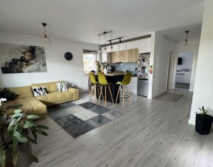  Apartament 2 camere – mobilat, utilat, cu terasă si parcare – Borhanci