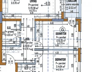 Vente appartement 3 chambres dans Cluj-napoca, zone Marasti