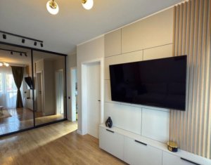 Apartament 2 camere, ultrafinisat, zona Terra, Floresti, 43mp