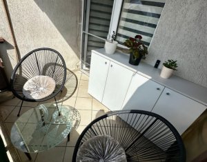 Apartament 1 cameră ultrafinisat si utilat, cartier Buna Ziua