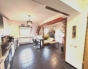 Apartament 3 camere, 2 niveluri, 78 mp + pod 25 mp, parțial mobilat