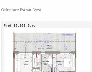 Apartament tip Penthouse + Terasa 35 MP,  Eroilor Floresti