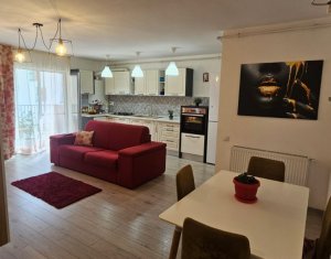 Apartament cochet, 2 camere, mobilat si utilat, parcare inclusa, Floresti