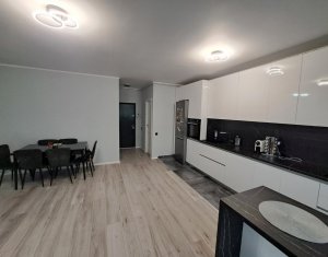 Apartament cu doua camere, mobilat si utilat, etaj intermediar, Floresti