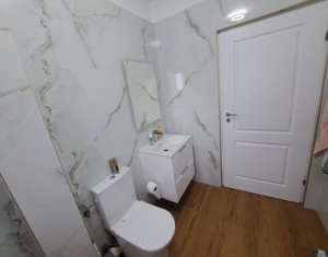 Apartament cu doua camere, mobilat si utilat, etaj intermediar, Floresti