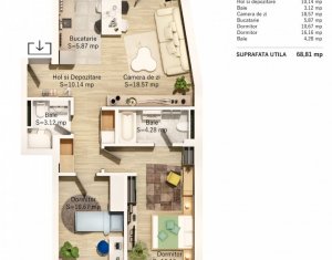 Proiect NOU | Apartamente de 2,3 si 4 camere | Centru / Parcul Central