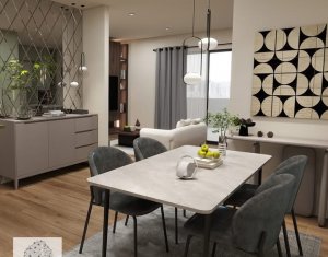 Apartament 55mp, FINISAT, 2 camere + nisa de dormit, Lidl Frunzisului 