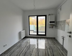 Apartament FINISAT 61mp - 3 cam, terasa 22mp, Lidl Frunzisului 