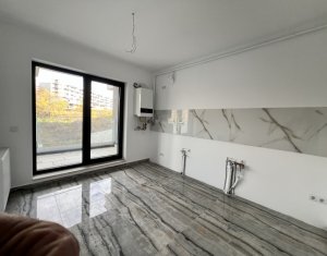 Apartament FINISAT 61mp - 3 cam, terasa 22mp, Lidl Frunzisului 