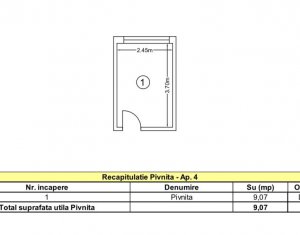 Apartament spatios, 120mp, Andrei Muresanu