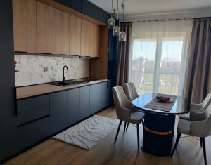 Apartament cu doua camere, doua balcoane, mobilat si utilat, Floresti