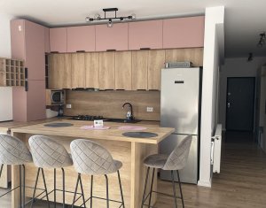 Apartament nou, 2 camere,  gradina, parcare subterana, Floresti