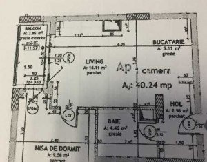 Apartament de 2 camere în Grand Park Residence