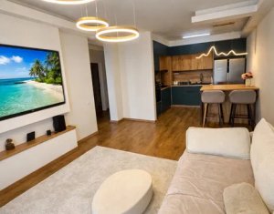 Apartament cu 2 camere, finisat, mobilat, bloc nou, Intre Lacuri