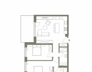 Apartament 3 camere, 83mp, parcare subterana, standard  nZEB