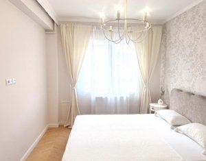 Apartament trei camere, ultrafinisat, partial mobilat, strada Urusagului