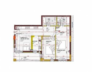 Apartament cu 4 camere semifinisat, zona Tineretului