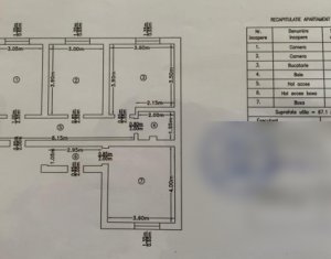 Ideal pentru investitie!! 4 camere, 67 mp, Andrei Muresanu