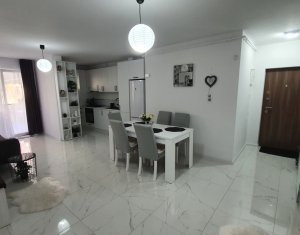 Apartament cu 3 camere, la cheie, terasa 20 mp,zona Eroilor Floresti