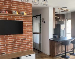 Apartament 3 camere, terasa 20mp , bloc nou, parcare, Borhanci