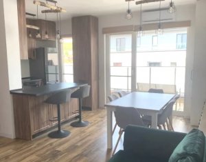 Apartament 3 camere, terasa 20mp , bloc nou, parcare, Borhanci