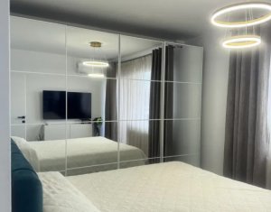 Apartament 2 dormitoare + living cu bucatarie open space + 2 balcoane