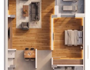 PRETURI PROMO ! Apartament de 2 camere, imobil nou, preturi de la 2400 EUR/mp !